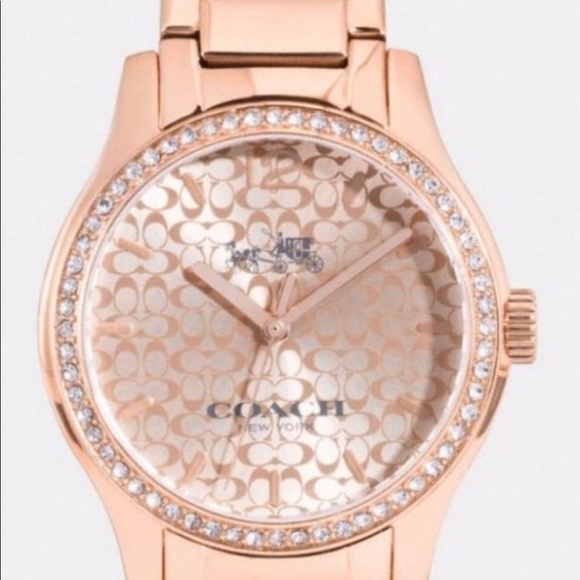 Coach Women Rose Gold Maddy watch
